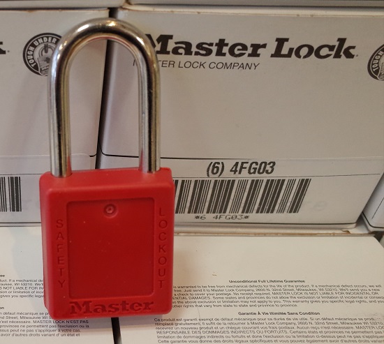 MasterLock南京錠　１１１個合鍵作成