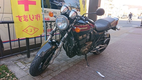 KAWASAKI ZRX400　イモビライザーキー合鍵作成