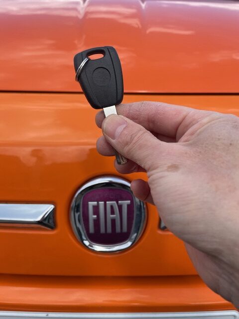 Fiat500　スペアキー作製