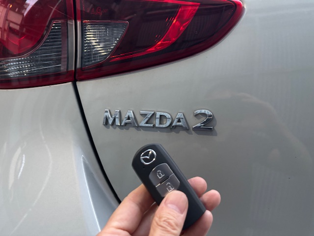 自動車の鍵を作る　スマートキー／マツダ２（デミオ）